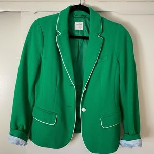 Kelly Green Gap Blazer Jacket Size 6